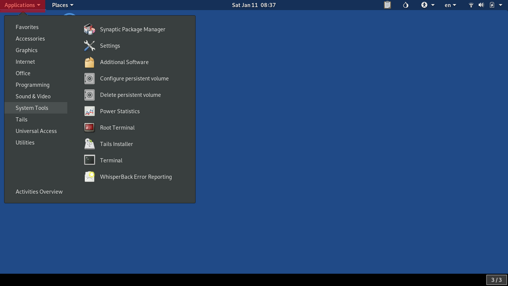 Secure Laptop with Tails OS